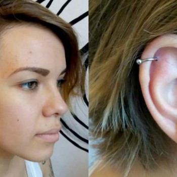 Пирсинг ушей
                    Тату-студия VeAn Tattoo White Одеса