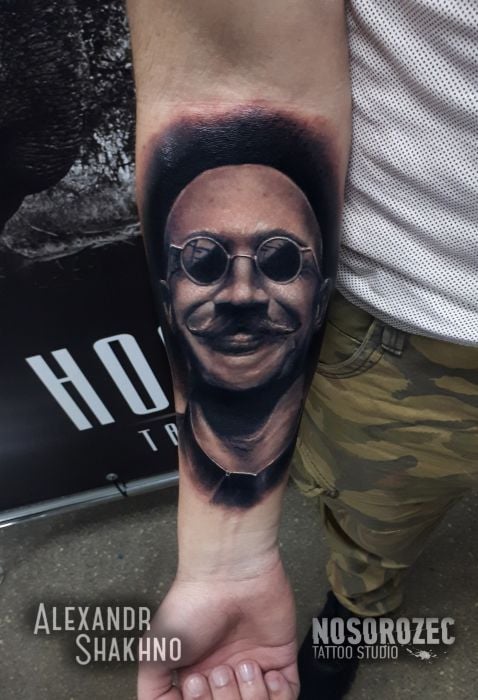 Для хлопців на передпліччі реалізм, фото - Тату майстер Александр Шахно
