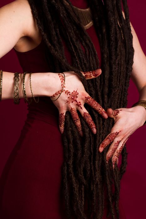 Роспись хной - 200 грн площадью в одну ладошку. (Работа на ф, фото - Тату майстер Анна Рубан