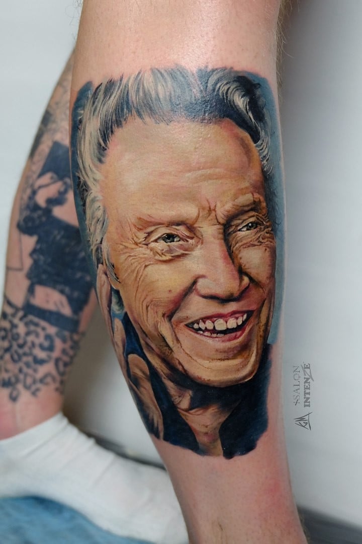 Для хлопців на нозі кольорові, фото - Тату майстер Катерина Меринова