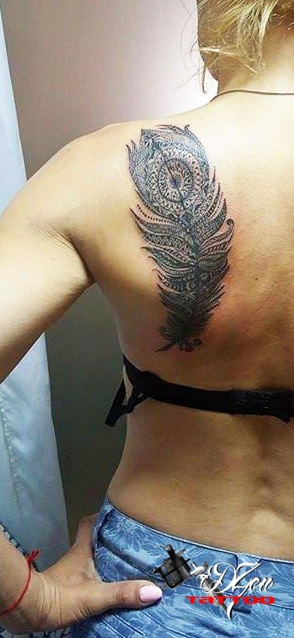 Для дівчат чорно-білі на спині, фото -  Дмитрий Зюнов