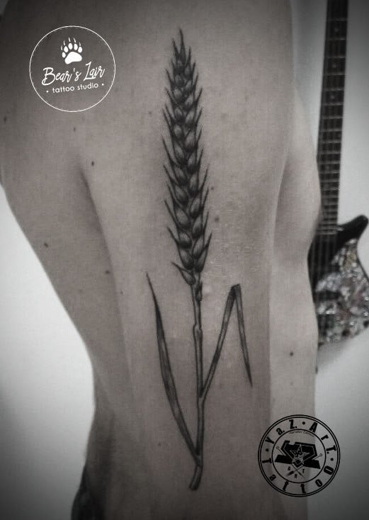 Мужские на руке черно-белые, фото - Тату мастер Ярослав Зубков