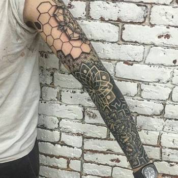 Тату Ornamental tattoo, фото -  