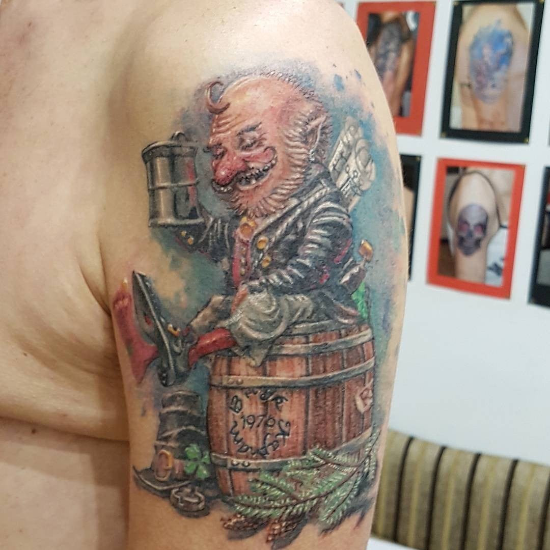 Tattoo lepricon, tattoo lviv, тату львів, тату львов, фото - Тату салон DopingТattoo