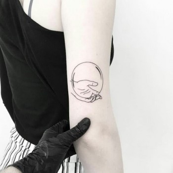 Тату Пример работы, фото - Тату майстер Елизавета Шульц