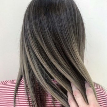 Сложное окрашивание холодный блонд платиновый, фото - Парикмахер Лена