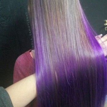 Складне фарбування передніх пасм омбре, фото -  Ольга Самойленко