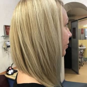 Стрижка и окрашивание 