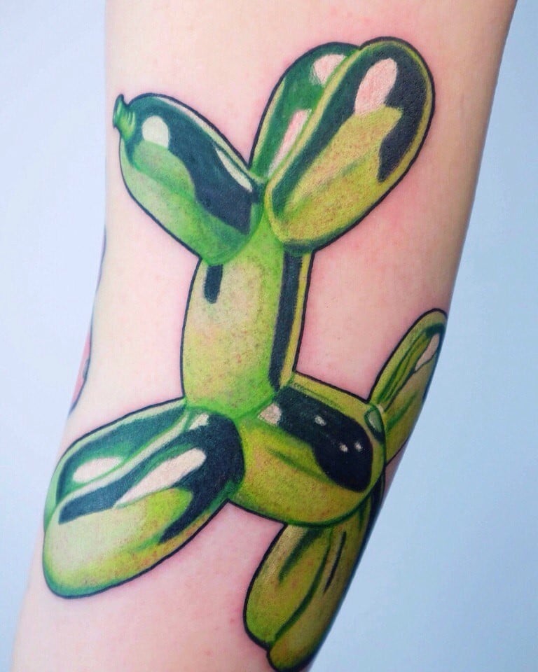 Для дівчат на передпліччі кольорові, фото - Тату салон Империя Тату