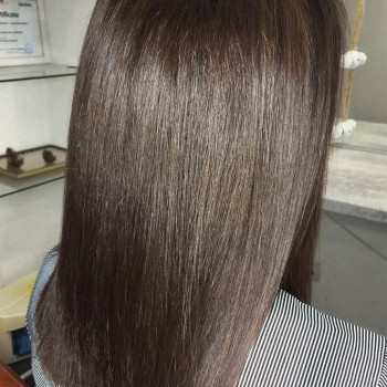 Шоколадный цвет волос коричневый, фото - Парикмахер Инна Горностаева