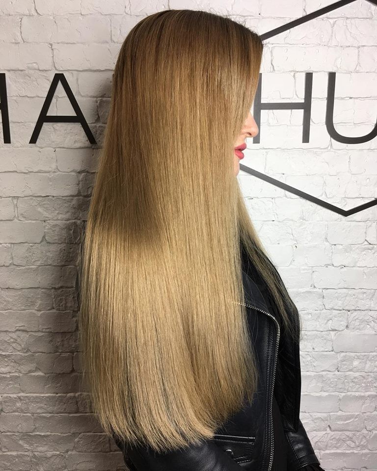 Стрижка на довге волосся жіноча укладка, фото -  HAIR HUB OD