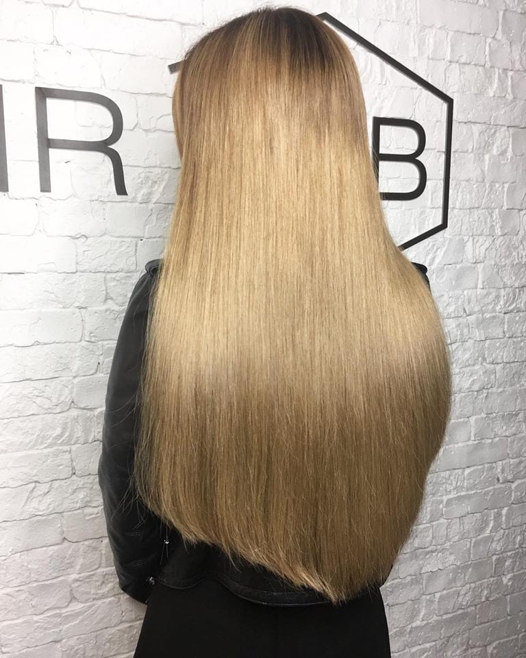Стрижка на довге волосся жіноча укладка, фото -  HAIR HUB OD