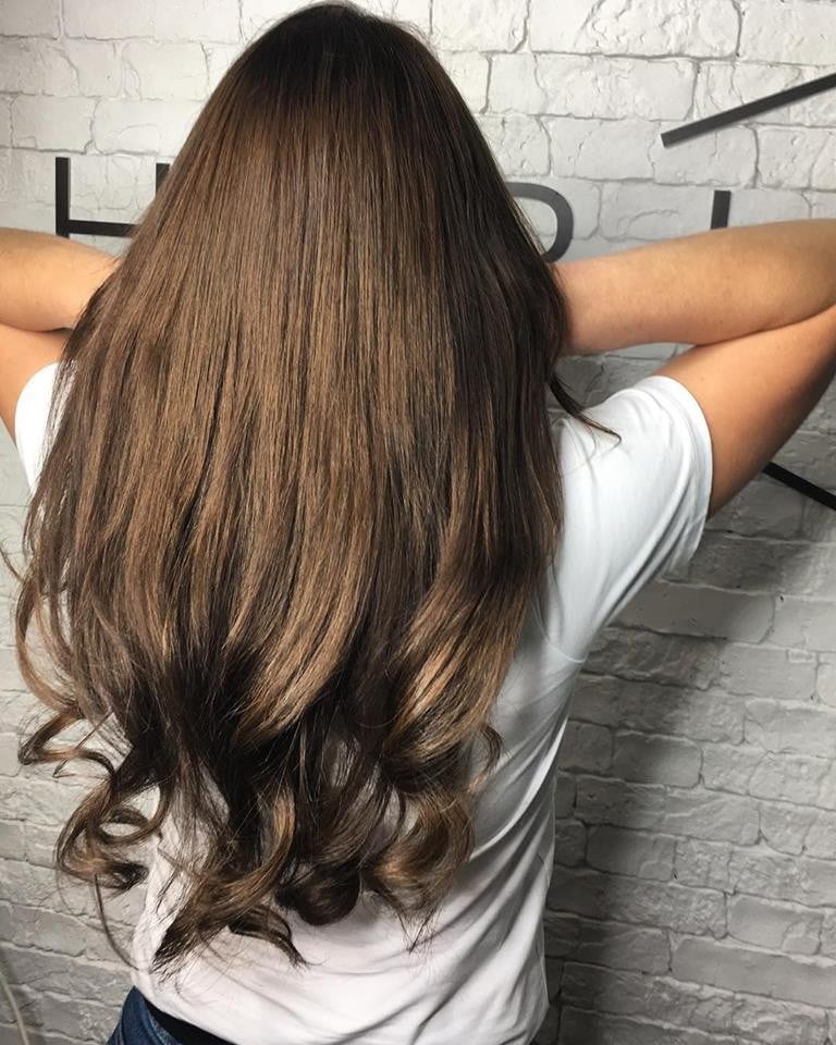 Стрижка на длинные волосы женская укладка волос, фото -  HAIR HUB OD