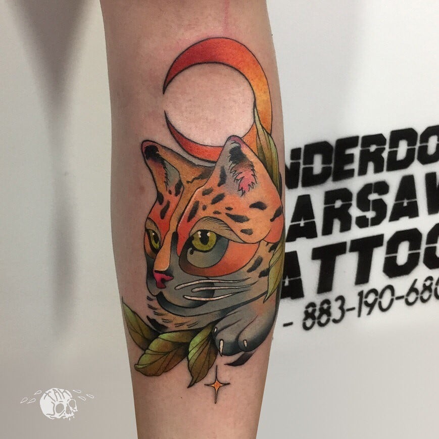 Для хлопців на передпліччі кольорові, фото - Тату майстер Дима Хазипов