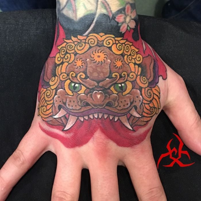 Для хлопців кольорові на кисті, фото - Тату майстер Константин Михальский