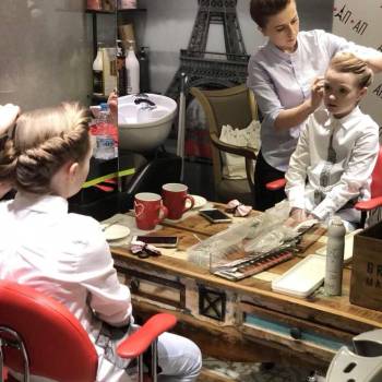 женская стрижка, детская стрижка