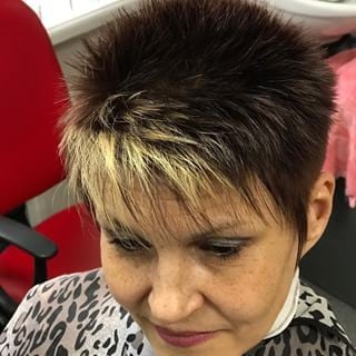 Стрижка піксі коротка жіноча на коротке волосся, фото - Перукар Юлия Улитич