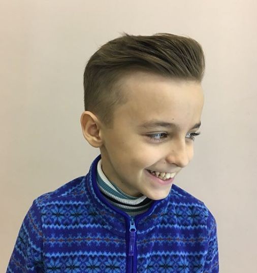 Мужская стрижка на короткие волосы для мальчика, фото -  Dazzling Salon