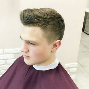 Чоловіча стрижка барбершоп оформлення брів, фото -  Dazzling Salon