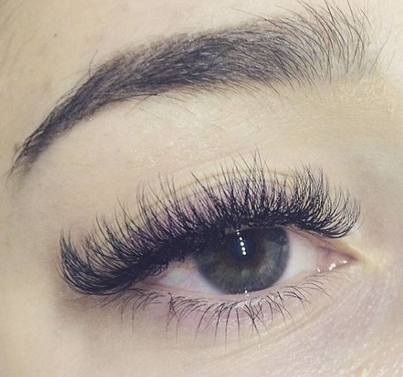 Нарощування вій нарощення мокрий ефект 3д, фото -  Asters Beauty Bar