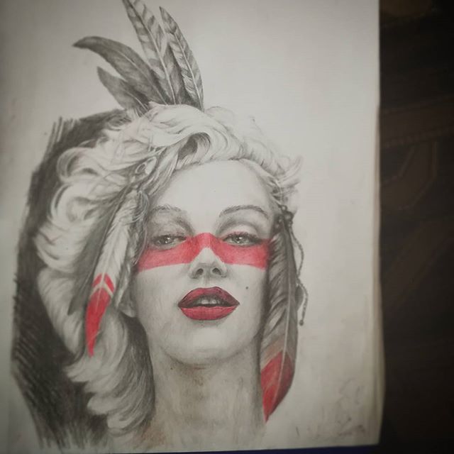 Эскиз кольорові реалізм, фото - Тату майстер Слава Пехтерев