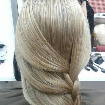 укладка волосся