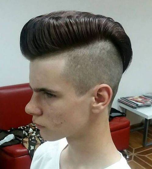 Мужская стрижка андеркат модная, фото -  Апельсин