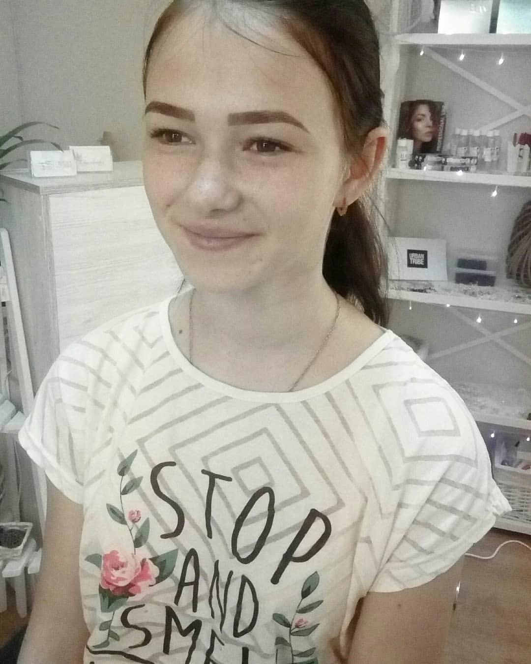 Пудрові брови перманент брів пудрове напилення, фото - Бровіст Алла Тищенко