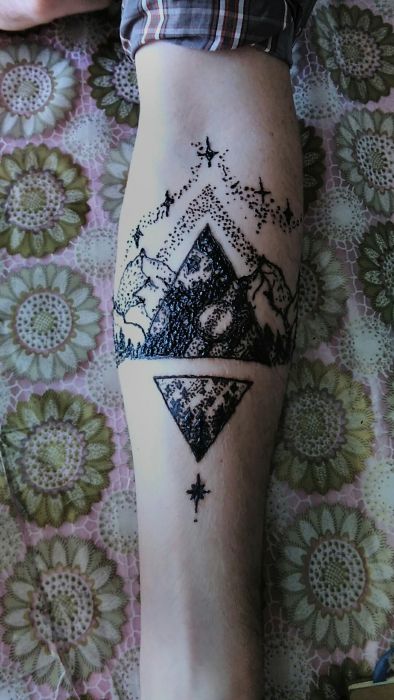 Женские на предплечье хной, фото - Мастер маникюра Hennart