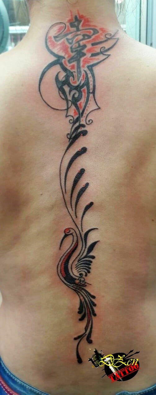 Для дівчат кольорові на спині, фото -  Дмитрий Зюнов