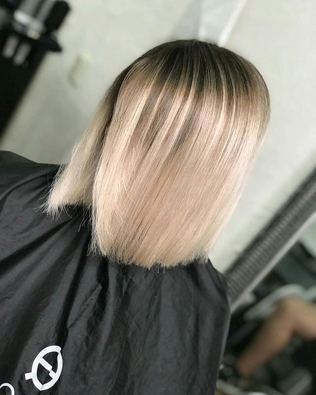 Стрижка на середнє волосся каре жіноча, фото -  Beauty Bar by Kate Khobta