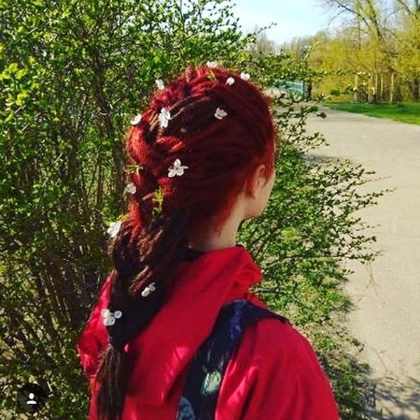 Укладка волосся плетіння дреди, фото - Перукар Наталия