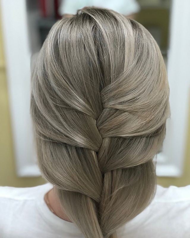 Укладка волос на длинные волосы холодный блонд, фото -  Lovehair