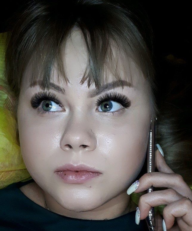 Нарощування вій нарощення 3д, фото - Лешмейкер Наталья Крупка