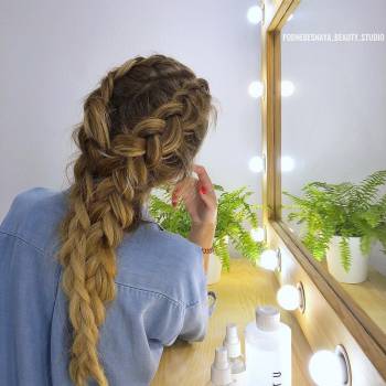 плетіння волосся, косички