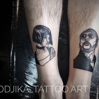 Для хлопців на передпліччі чорно-білі, фото - Тату майстер Яночка Олейникова
