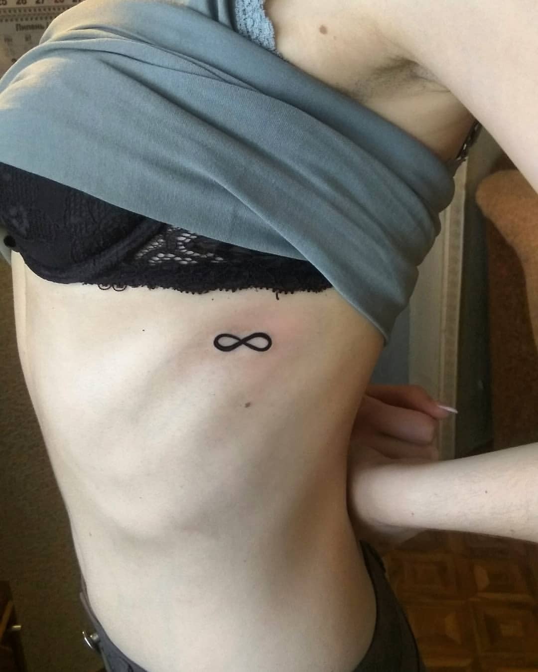 Женские черно-белые минимализм, фото - Тату мастер Любовь