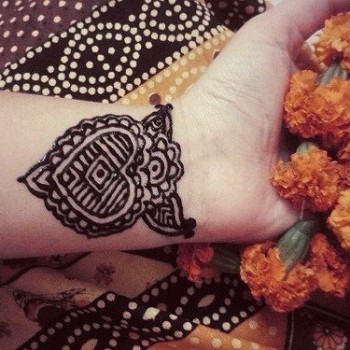 Тату Роспись запястья Джайпур, традиционная индийская, фото - Викладач курсів краси Ольга