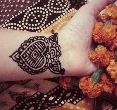 Роспись запястья Джайпур, традиционная индийская, фото - Викладач курсів краси Ольга