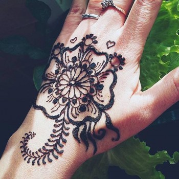 Тату Роспись Весна, натуральная хна, фото - Викладач курсів краси Ольга