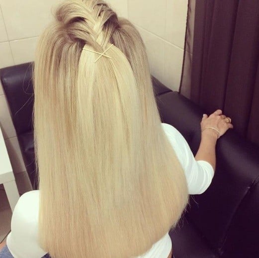 Стрижка на длинные волосы укладка волос плетение, фото -  Trinity&Co
