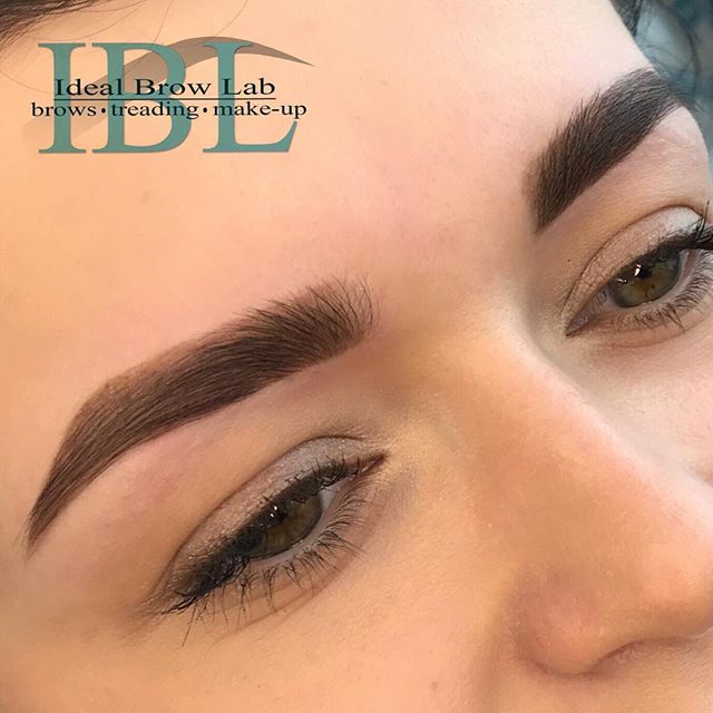 Перманент бровей татуаж перманентный макияж, фото - Студия красоты Ideal Brow Lab