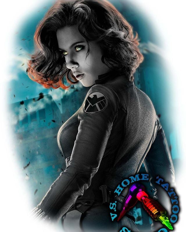 Эскиз кольорові реалізм, фото - Тату майстер Саша Видайко