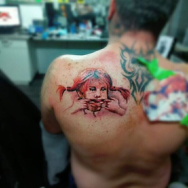 Для хлопців кольорові реалізм, фото - Тату майстер Ольга Мартова