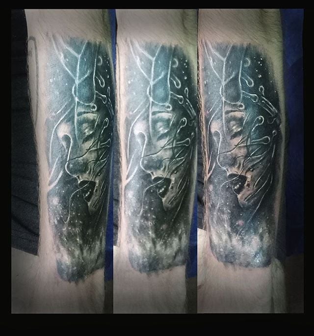 Для хлопців на передпліччі реалізм, фото - Тату майстер Ольга Мартова