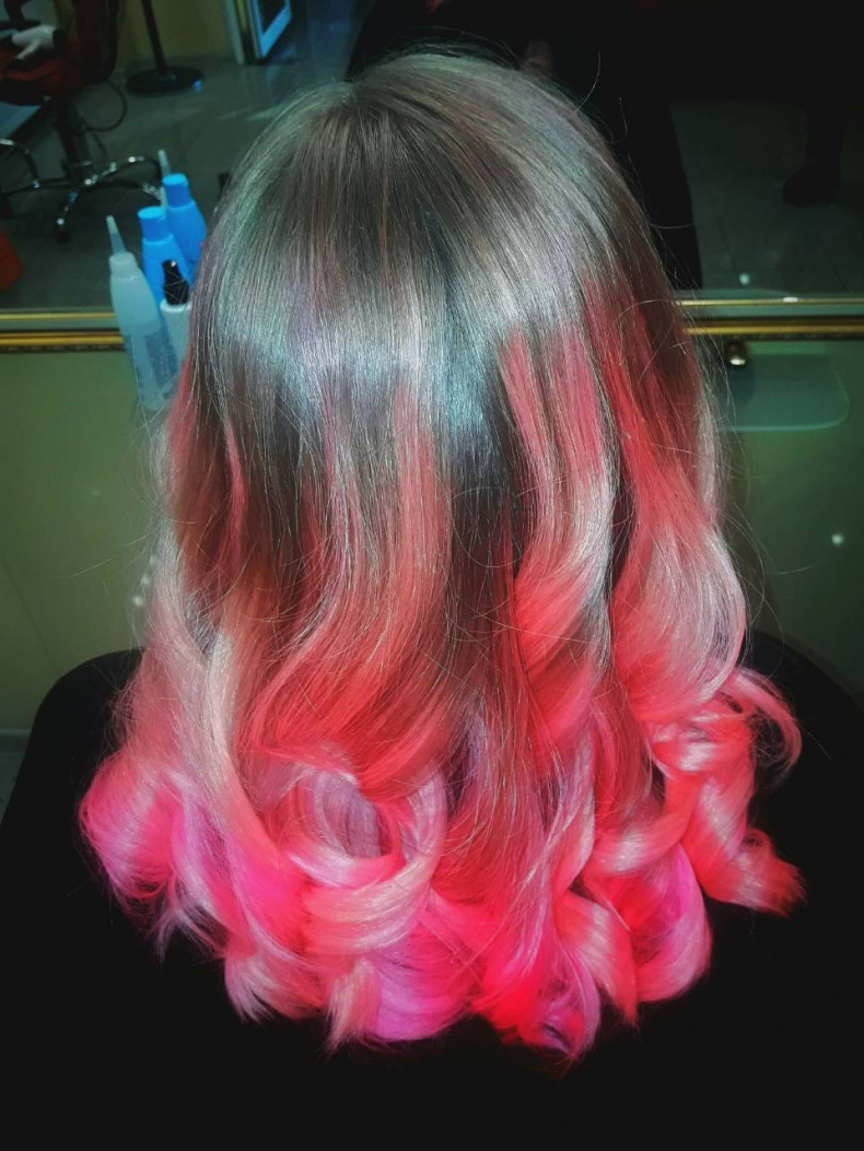 Окрашивание волос Омбре , фото - Косметологічний центр Полтавьский