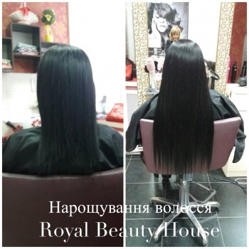 Наращивание волос
                    Салон краси Royal Beauty House Вінниця