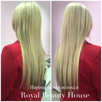 Наращивание волос
                    Салон краси Royal Beauty House Вінниця