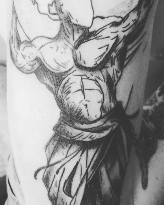 Мужские на руке реализм, фото - Тату мастер Tattoo 882