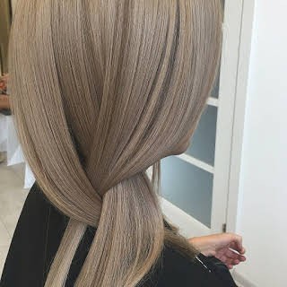 Укладка волосся бежевий блонд русявий колір, фото -  Le Salon VRV